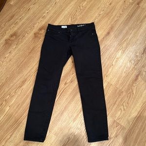 Gap black legging jean size 4